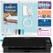 Silhouette Black Cameo 4 w/ 26 Oracal Glossy Sheets, Guides, 24 Sketch Pens, and More
